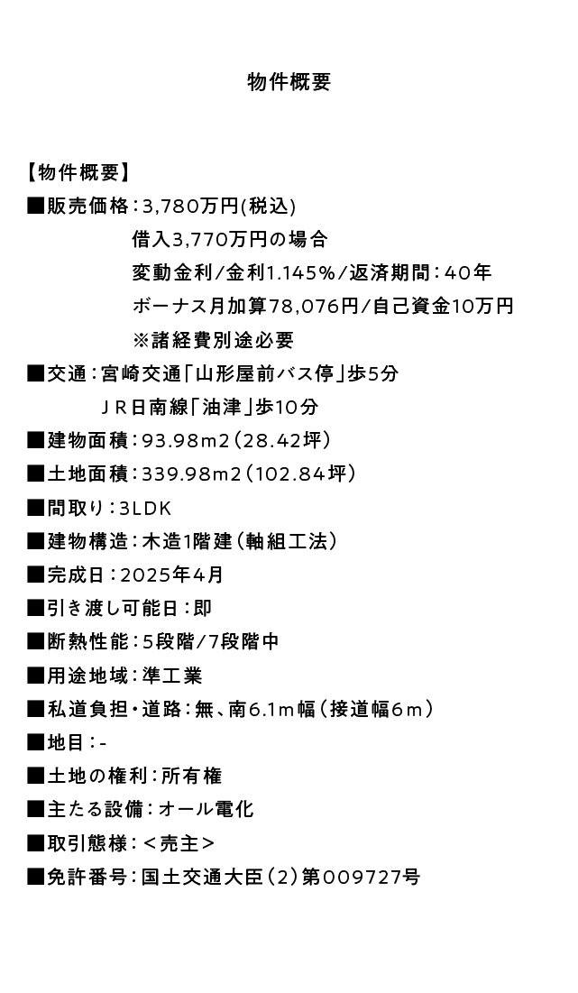 カリフォルニアテイスト『油津モデル』｜日南で注文住宅・建売住宅なら万代ホーム